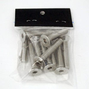 Flat Head Socket Screws M10 x 40mm (Long) , Grade 316, 3283 (Quantity 10)